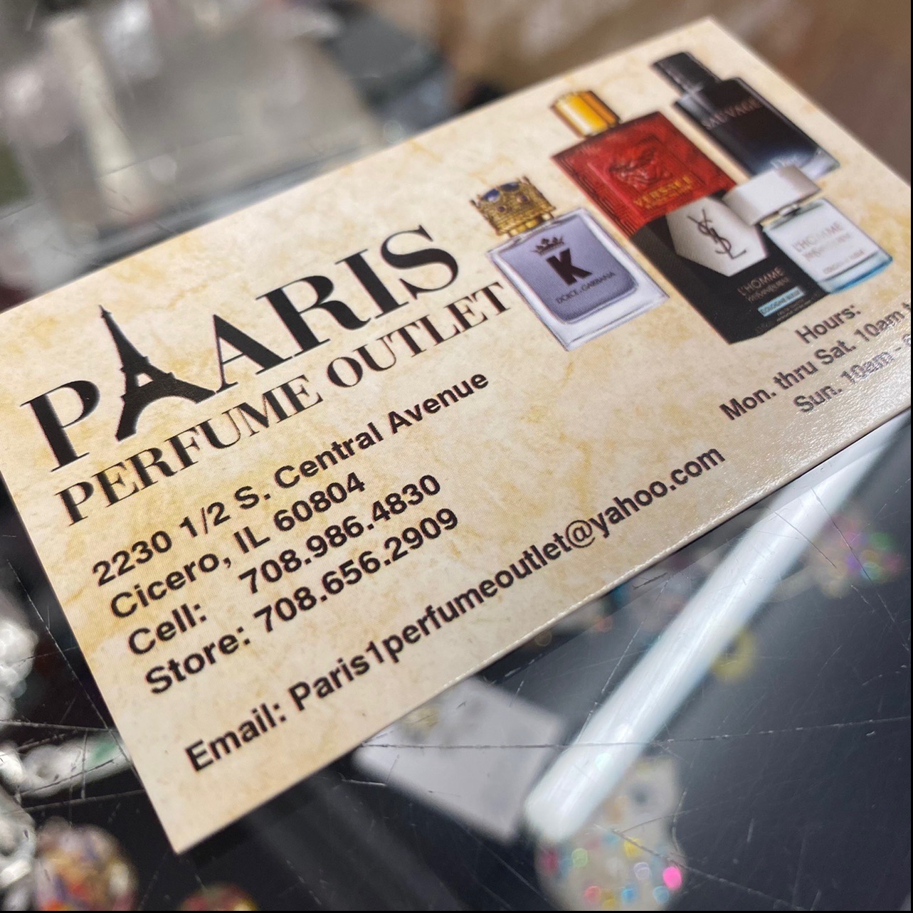 Paris perfume outlet